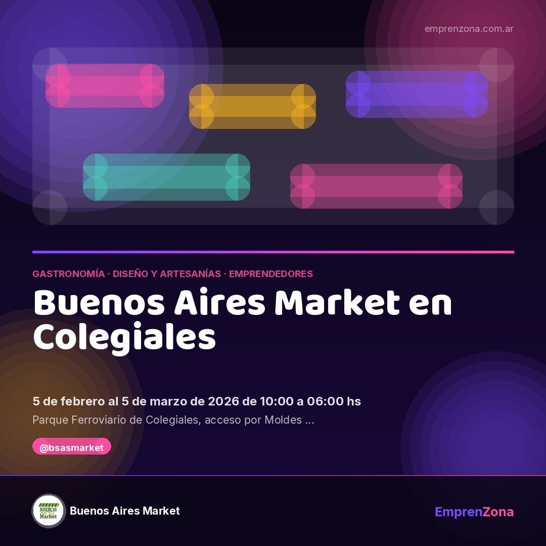 Buenos Aires Market en Colegiales
