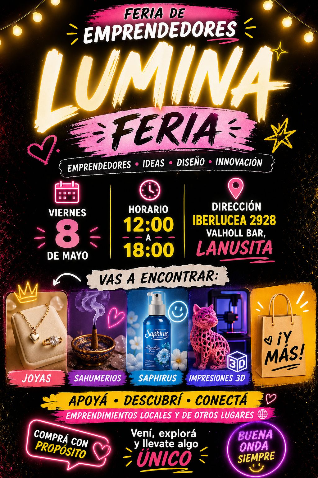 Lumina Feria en Valholl Bar